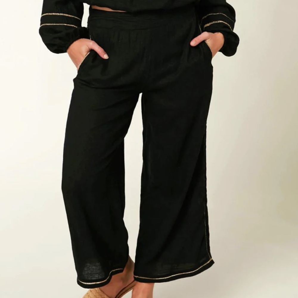 O’NEILL LIDO SOLID BLACK PANTS